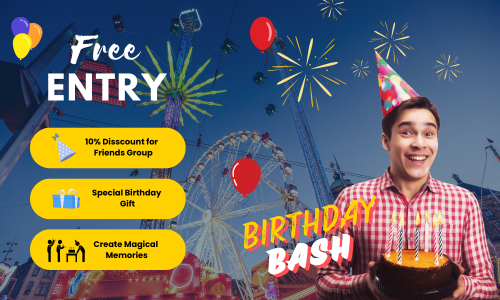 Free entry on your birthday