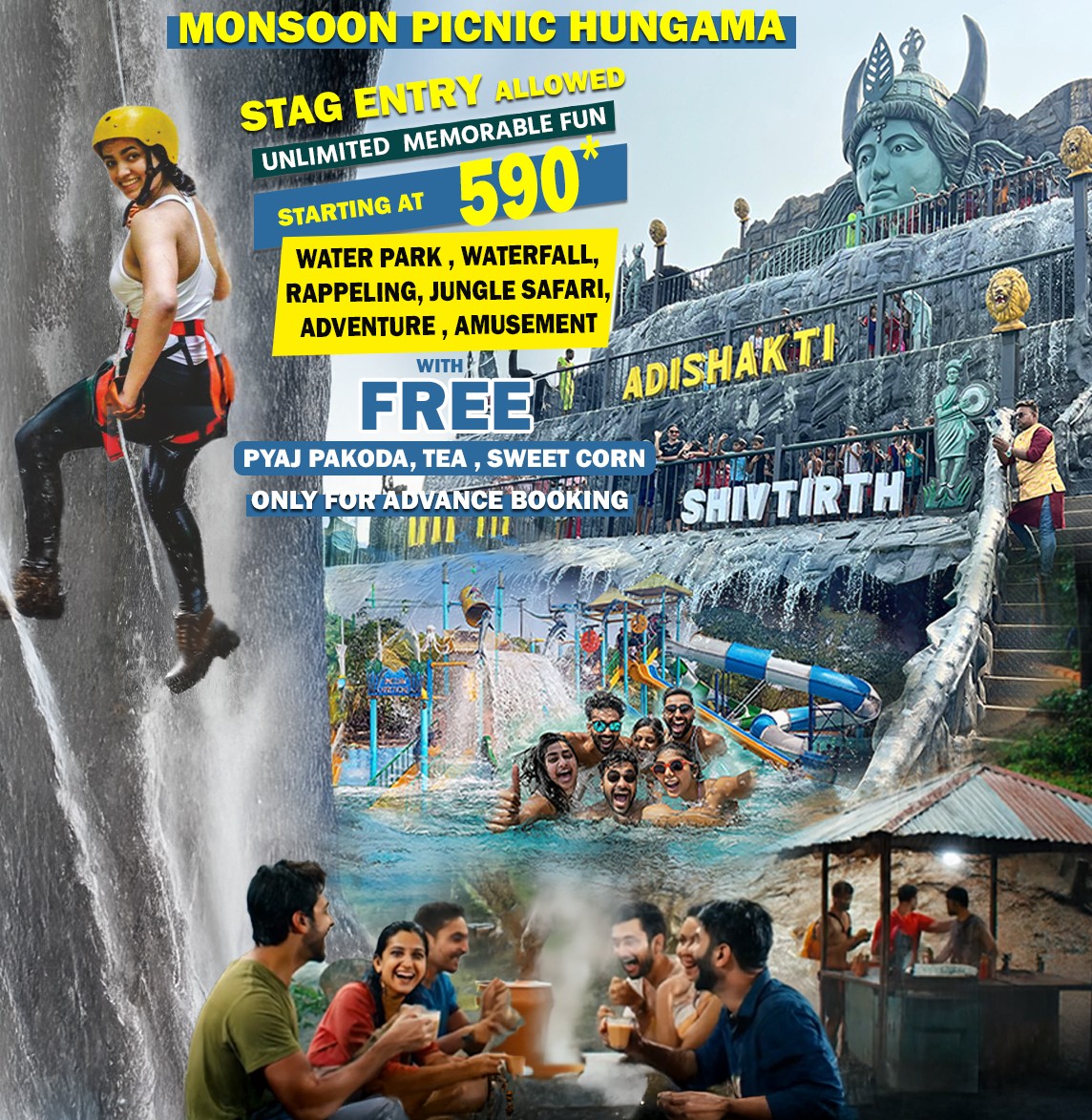 Monsoon Picnic Hungama Stag Entry Allowed